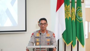 Kapolda DIY, Berpesan Tingkatkan Kesadaran Hukum Di Universitas Aisyiyah Yogyakarta.