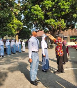 Calon Pengibar Bendera Merah Putih, Kabupaten Sleman Mulai Pemusatan Pelatihan.