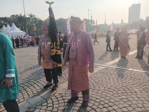 Bendera Kesultanan Palembang Darussalam Berkibar Di Istana Negara Selama 6 Kali