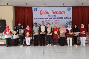 Ulang Tahun Ke 51 TP PKK Kabupaten Sleman, Gelar Senam Bersama.
