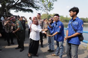 Bupati Sleman, Menghadiri Tanam Pohon Serentak Wujut Sinergi Forkopim Sleman Atasi Permasalahan Lingkungan.