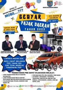 BKD Gelar Undian Berhadiah Mobil dan Motor