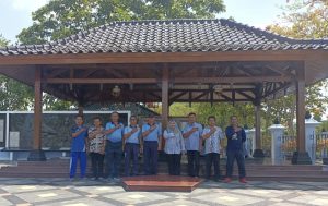 Staf Kementerian Sosial RI, Kunjungi Monumen Perjuangan TNI Angkatan Udara Ngoto Bantul.