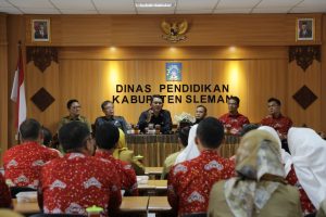 Wakil Bupati Sleman, Danang Maharsa Sambut 30 PNS Magang Dari Kota Metro Lampung.