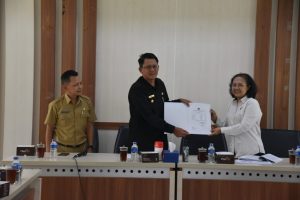 Wakil Bupati Sleman, Danang Maharsa Menerima Tim Dari Badan Pemeriksaan Keuangan RI Perwakilan DIY.
