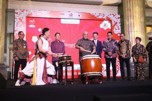 Hadir Diacara Jogja Japan Week Wakil Bupati Sleman, Danang Maharsa Mengajak Masyarakat Paham Budaya Secara Luas.