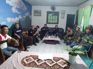 Pererat Sinergitas FWJI Korwil Jakbar dan Pos Unit FWJI Parungpanjang Audensi dengan Danramil 0621-23/PP Kapten INF Mulyadi