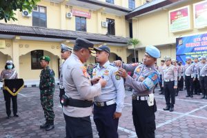 Operasi Zebra Progo 2023 Dimulai, Kapolresta Yogyakarta Lakukan Apel Gelar Pasukan.