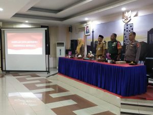 Danramil 07/KB Mayor Kav Dwi Joko Purnomo Hadiri Mini Loka Karya Tingkat Kecamatan Tri Wulan III Th 2023