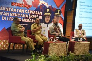 Wakil Bupati Sleman, Danang Maharsa Mendukung Penuh Kegiatan Kajian Pemanfaatan KRB III.