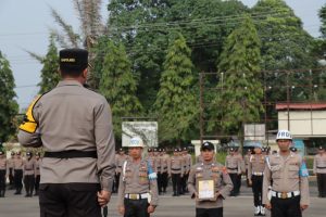 Polres Tebo pimpim upacara PTDH anggota yang terbukti melakukan disersi