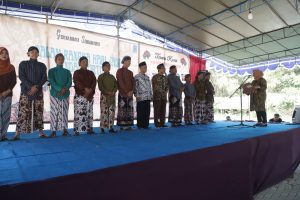 Bupati Sleman, Kukuhkan Rintisan Kalurahan Budaya Sendangtirto Ini Harap Jadi Penggerak Pelestarian Budaya.