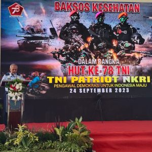 Dalam Rangka HUT TNI Ke 78, RSPAU Hardjolukito Gelar Bakti Kesehatan.