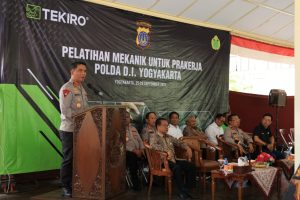 Dukung Kesejahteraan Masyarakat Polda DIY, Selenggarakan Pelatihan Mekanik Untuk Prakerja.