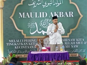 Peringatan Maulid Nabi Muhammad SAW di Masjid Al Musyariin Kembangan Selatan Berjalan Lancar.