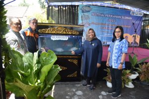 Komitmen Tingkatkan Kualitas Perikanan Sleman, Bupati Sleman Kustini Sri Purnomo Luncurkan Inovasi Silamanda dan Biola Delman.