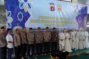 Hadir Diacara Maulid Nabi Muhammad SAW, Waka Polda DIY Tingkatkan Kinerja Dengan Ikhlas Dan Cerdas.