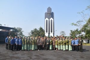 Kodim 0707/Wonosobo Gelar Ziarah Ke TMP Wiropati Sebagai Rangkaian HUT TNI 78