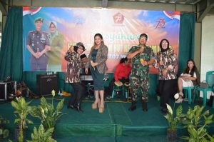 HUT TNI Hibur Masyarakat melalui Lengger, Kuda Kepang dan Dolalak