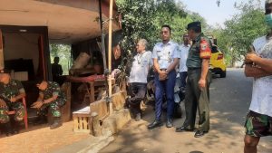 Danramil 07/KB Mayor Kav Dwi Joko Purnomo Monitoring Giat Exsekusi Tanah di Wilayah Binaan