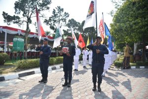 Bendera Kirab Pemilu 2024, Tiba di Kabupaten Sleman.