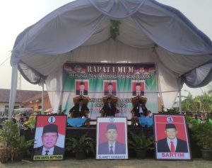 Pemilihan Kepala Desa, Tunjung Kecamatan Jatilawang Dihadiri Ribuan Warga