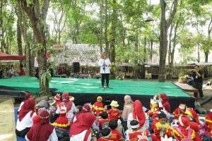 600 Anak PAUD Mengikuti Festival Anak Lereng Merapi, Bupati Sleman Ajak Tanamkan Pendidikan Karakter Sejak Usia Dini