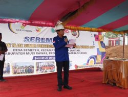 Upaya Tingkatkan Produksi, SKKMIGAS – KKKS SELERAYA MERANGIN DUA Tajak Sumur Eksplorasi Ekor Burung