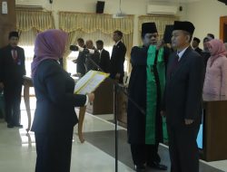 Bupati Sleman, Melantik Hery Sutopo Sebagai Staf Ahli Bidang Kesejahteraan Rakyat