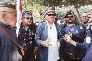 Sahabat Daenk Jamal (SDJ) Turut Mengawal Pendaftaran Bacapres dan Bacawapres Anies Baswedan Muhaimin Iskandar di Kantor KPU