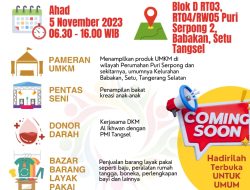 Ayo Ramaikan, Besok DKM Al Ikhwan Puri Serpong 2 Gelar Bazar dan Pentas Seni serta Pengobatan Gratis