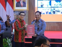 Lapas Kelas 1 Tangerang Sabet Penghargaan P2HAM Tahun 2023