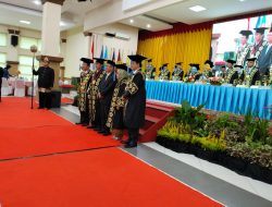 Pengukuhan Dua Guru Besar Polsri Dikukuhkan Dalam Hari Dies Natalis Polsri ke-41