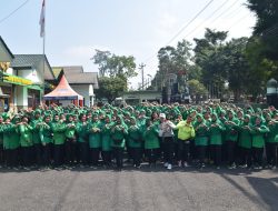Pertemuan Gabungan dan Olah Raga Keluarga Besar Persit Cabang XXVII