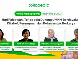 Sambut Hari Pahlawan, Tokopedia Berbagi Kisah UMKM Yang Berdayakan Difabel Perempuan dan Petani