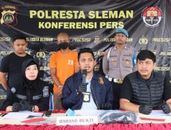 Intip Orang Sedang Didalam Kamar, NS Warga Klaten Jawa Tengah Kini Meringkuk di Tahanan Mapolresta Sleman.