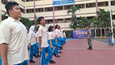 Bentuk Karakter Generasi Pemimpin Berkualitas,Babinsa Koramil 07/KB Serka Mustaqim Berikan Materi LDKS