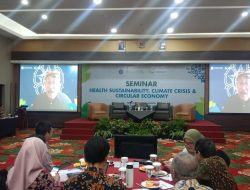 Rumah Sakit Akademik Universitas Gajah Mada Selenggarakan Seminar, Health Sustainability Climate Crisis Circular Economy