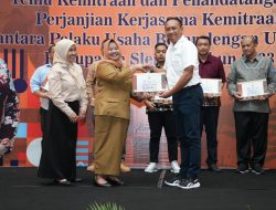 Hadir Temu Kemitraan UMKM, Bupati Kustini Sri Purnomo Dorong UMKM Naik Kelas Melalui Pola Kerjasama Kemitraan