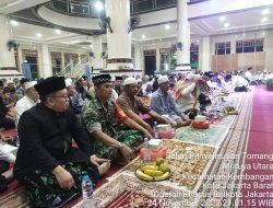 Pelda Arif W Mewakili Danramil 07/KB Mayor Kav Dwi Joko Purnomo Hadiri Peringatan Maulid Nabi Muhammad SAW