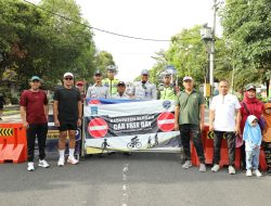 Dinas Perhubungan Sleman Gelar Car Free Day, Wakil Bupati Danang Maharsa ini Merupakan Pemberdayaan Ekonomi dan Meningkatkan Kesehatan Masyarakat.