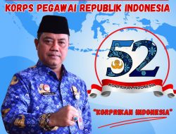 Kepala Lapas Gunung Sugih Pimpin Upacara Peringatan Hari Ulang Tahun Korps Pegawai Republik Indonesia