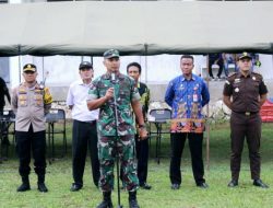 Sukseskan Program Kasad, Kodim 1012 Beserta Forkopimda dan Seluruh Koramil Jajaran Serentak Melaksanakan Karya Bhakti