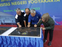 Resmikan Gor Senam dan Beladiri Milik UNY, Bupati Sleman Berharap Prestasi Masyarakat Sleman Meningkat