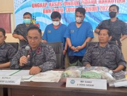 BNNP Meringkus Dua Kurir Sabu Antar Lintas Provinsi