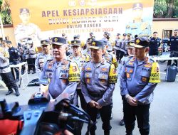 Kadiv Humas Tekankan Beberapa Hal Saat Gelar Apel Kesiapsiagaan Satgas Humas Polri Pengamanan Nataru
