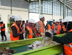 Mampu Menampung 80 Ton Perhari, Tempat Pengolahan Sampah Terpadu di Resmikan