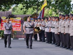 Waka Polda DIY, Pimpin Upacara Pelantikan 210 Bintara Remaja