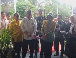 Benyamin Davnie Resmikan Pusat Pasar Bunga Modern Kota Tangerang Selatan