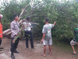 Polres Bantul Menghimbau Kepada Warga Yang Tinggal di Perbukitan, Agar Mewaspadai Akan Terjadi Bencana Alam.